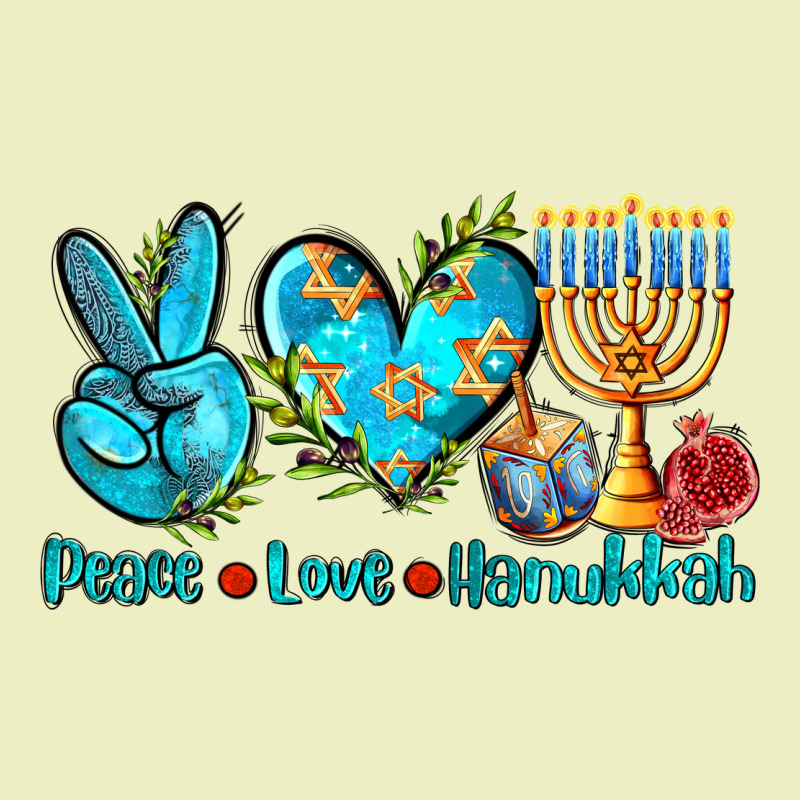 Peace Love Hanukkah Urban Hoodie by AdoDesignShop | Teevron