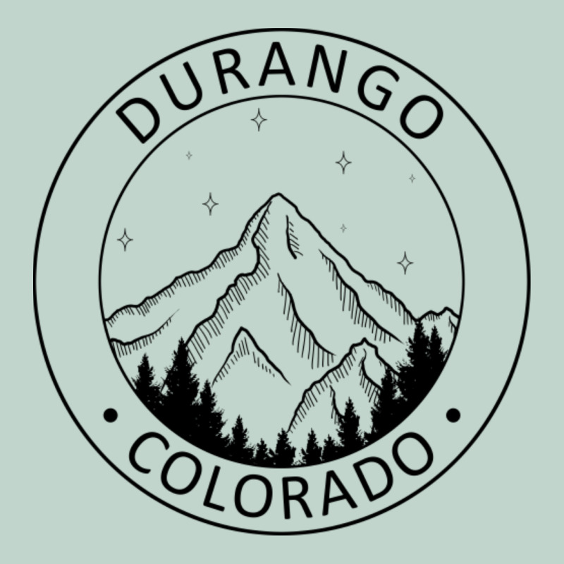 Durango Mountain City - Colorado State Souvenir Gift Zipper Hoodie by trangStudio | Teevron