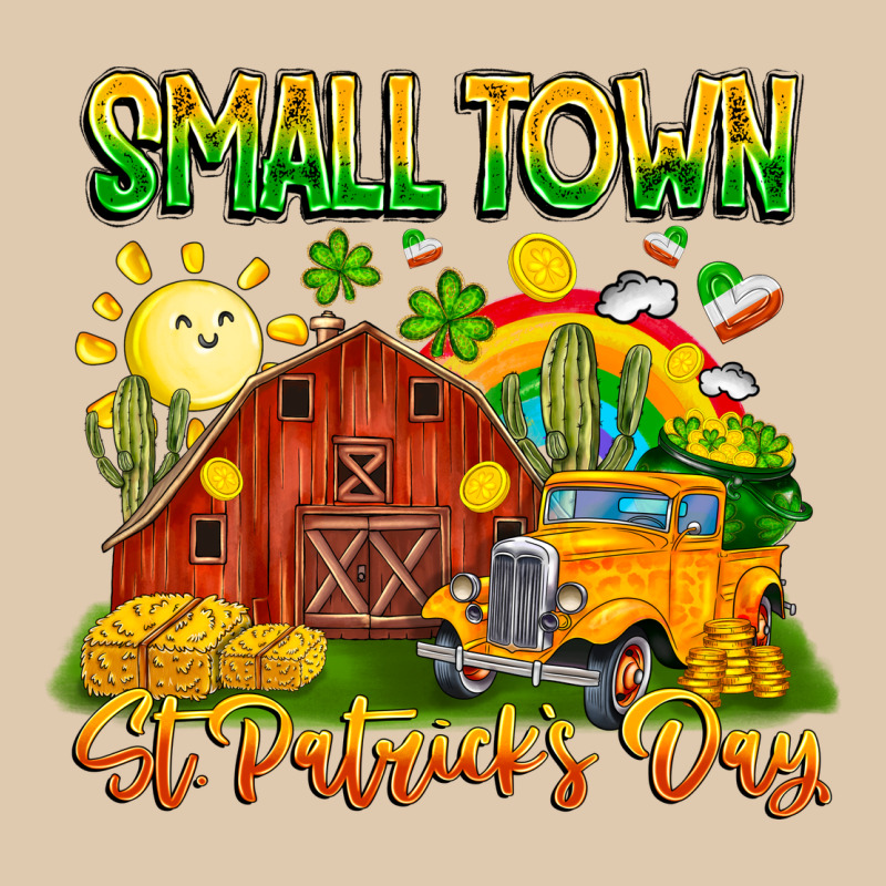 Small Town St Patricks Day Heavyweight Sweatshirt by CowhideDigitalArt | Teevron