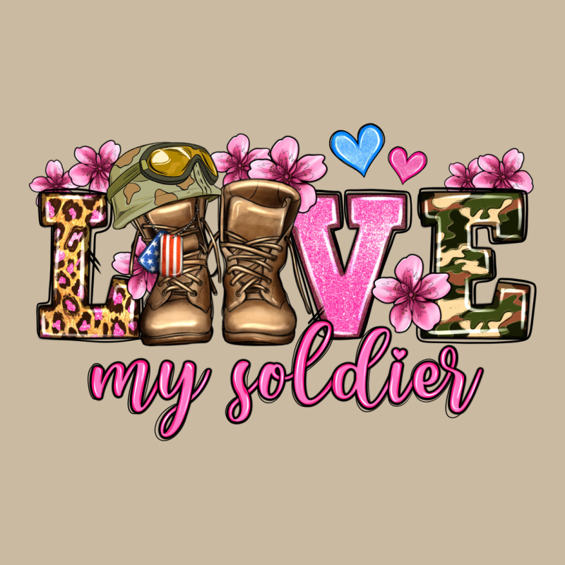 Love My Soldier Olivia Long Sleeve Tee by OliviaCreatesArt | Teevron