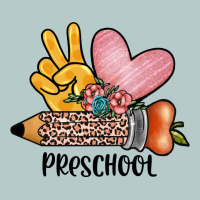 Peace Love Preschool Heavy Core Tee | Teevron