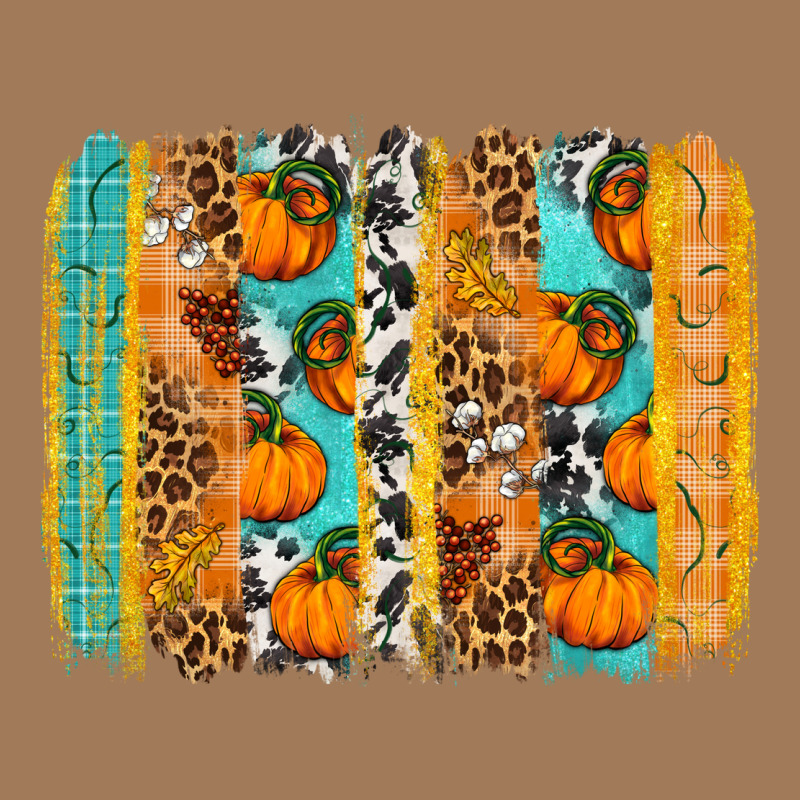 Fall Pumpkin Brushstrokes Classic Tee by NancyCooperArtShop | Teevron