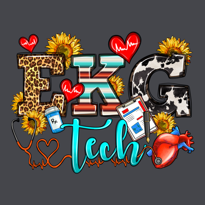 Ekg Tech Long Sleeve Tee by OliviaCreatesArt | Teevron