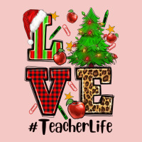 Love Teacher Life Christmas Urban Heavy Tee | Teevron