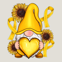 Childhood Cancer Gnome Heavy Core Tee | Teevron
