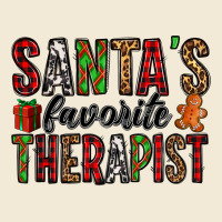 Santa's Favorite Therapist Premium Hoodie | Teevron