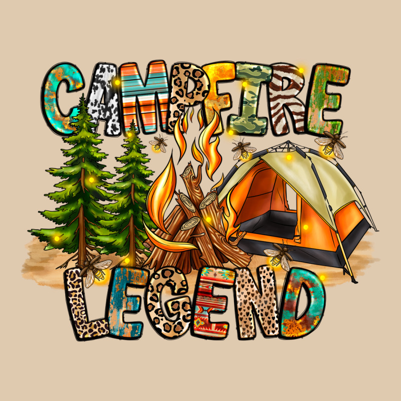 Campfire Legend Heavyweight Sweatshirt by CowhideDigitalArt | Teevron