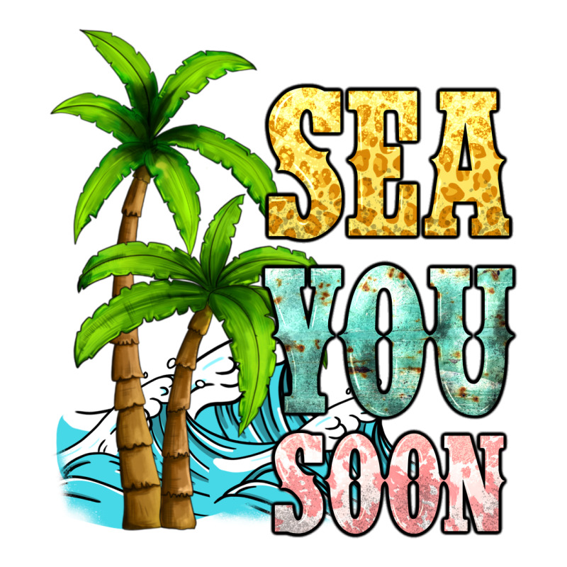 Sea You Soon Ladies Tee by NancyCooperArtShop | Teevron