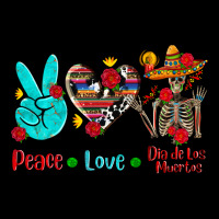 Peace Love Dia De Los Muertos Urban Hoodie | Teevron