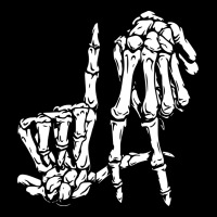 La Hand Sign Lazy Diy Halloween Costume Skeleton Los Angeles Pullover Ladies Tee | Teevron