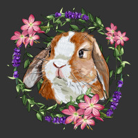 Bunny Face With Floral Wreath | Teevron