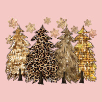 Merry Christmas Leopard Trees Urban Heavy Tee | Teevron