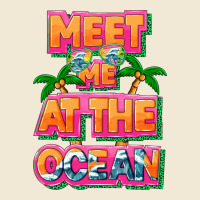 Meet Me At The Ocean Summer Ladies Tee | Teevron