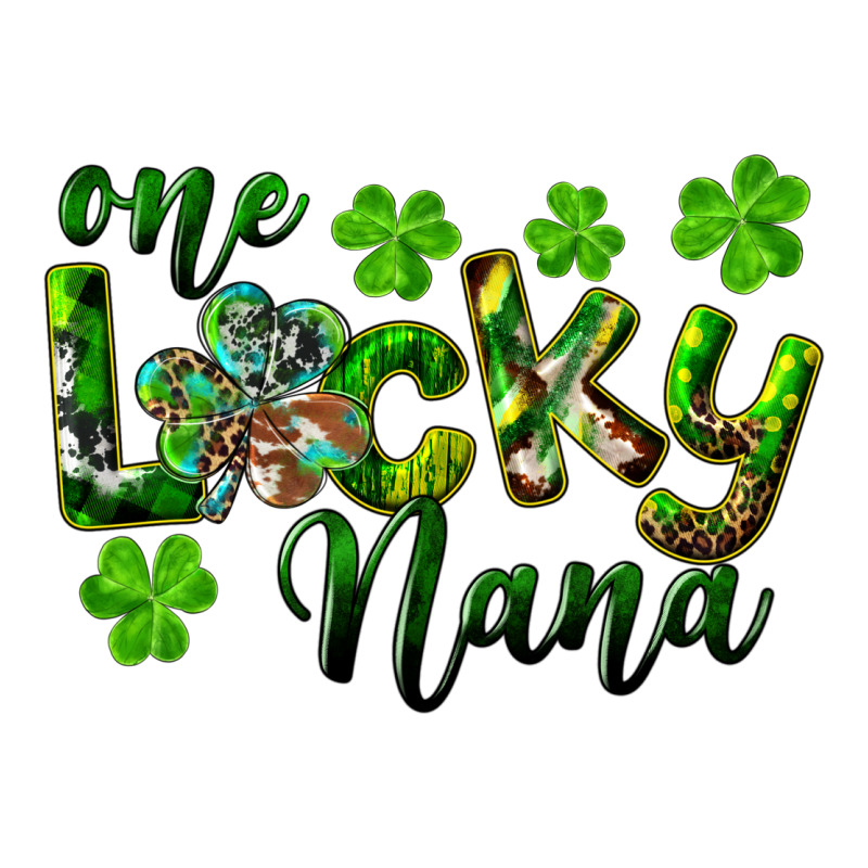 St. Patrick's Day One Lucky Nana Premium Tee by RanaPortraitStore | Teevron