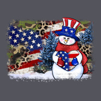 Patriotic Snowman Background 4th Of July Vintage Hoodie | Teevron