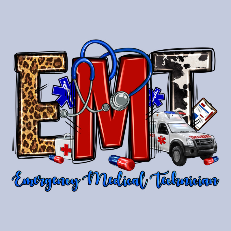 Emt Emergency Medical Technician Long Sleeve Tee by OliviaCreatesArt | Teevron