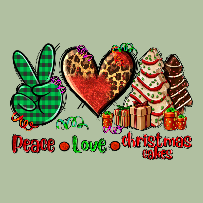 Peace Love Christmas Cakes Urban Hoodie by AdoDesignShop | Teevron