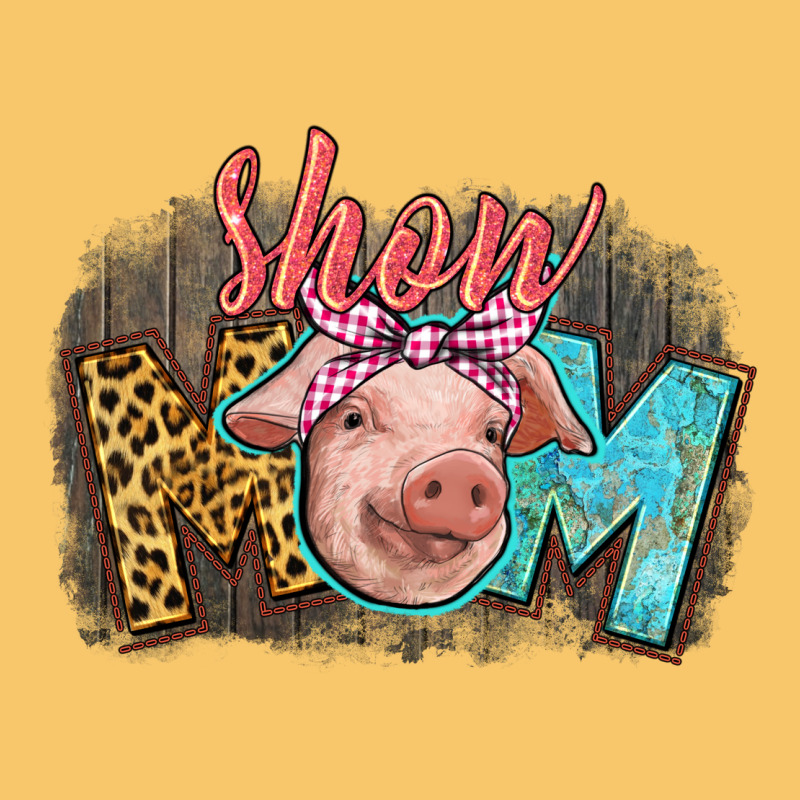 Show Mom Pig Vintage Hoodie by CowGirlArtShop | Teevron