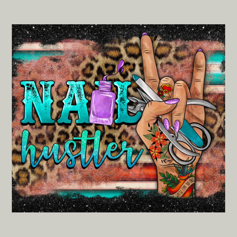 Nail Hustler Tumbler Heavyweight Hoodie by BarkalooDesign | Teevron
