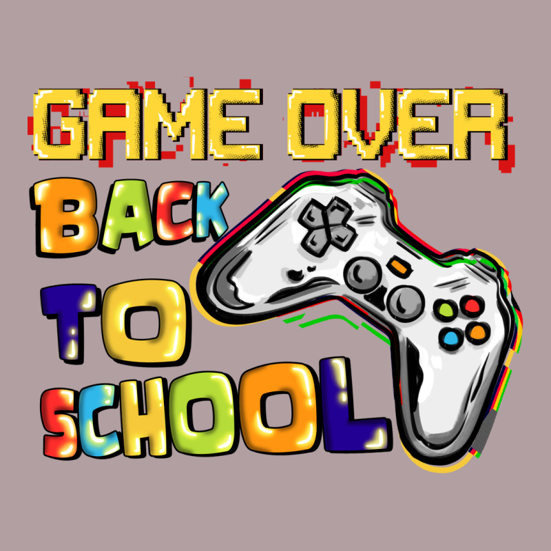 Game Over Back To School Vintage Hoodie by CowGirlArtShop | Teevron