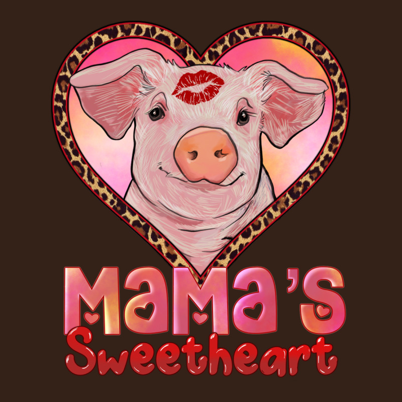 Mamas Sweetheart Baby Pig Heavy Core Tee by RanaPortraitStore | Teevron