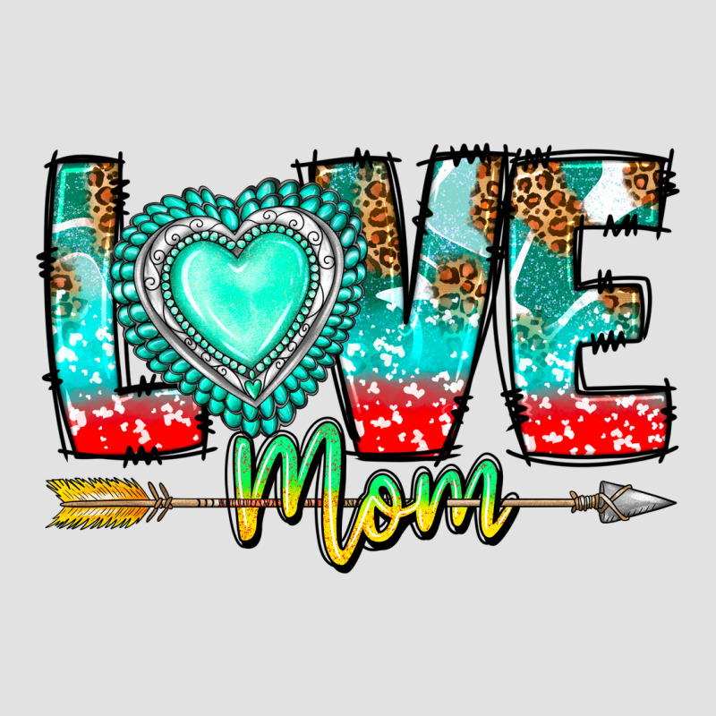 Love Mom Premium Hoodie by CowhideDigitalArt | Teevron