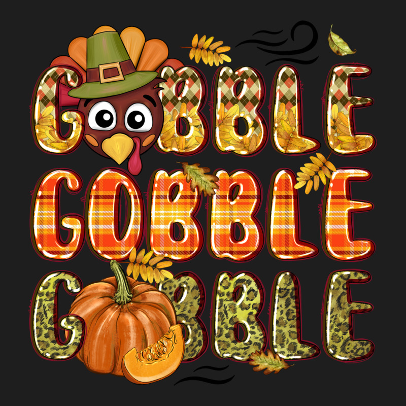 Gobble Gobble Turkey Thanksgiving Classic Tee by NancyCooperArtShop | Teevron