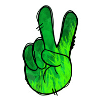Green Peace Sign | Teevron