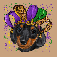 Mardi Gras Hat Dachshund Puppy Vintage Tee | Teevron