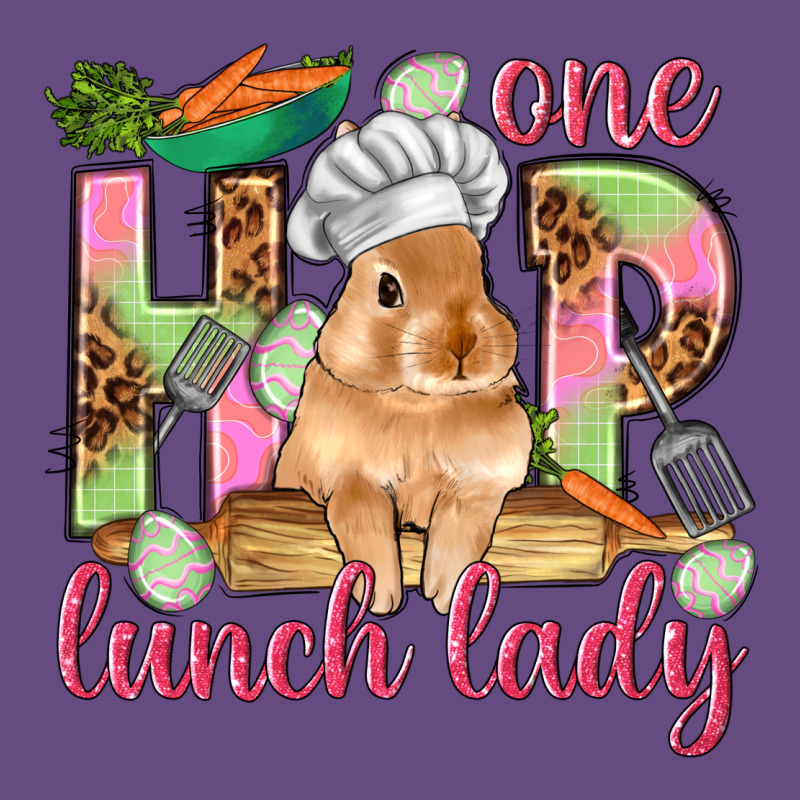 One Hip Lunch Lady Easter Day Vintage Hoodie by HowdyJamesFarm | Teevron