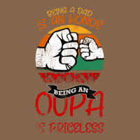 Being A Dad Is An Honor Being Papa Is Priceless Premium Tee | Teevron