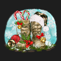 Army Boots Christmas Classic Tee | Teevron