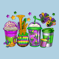 Mardi Gras Coffee Cups Premium Hoodie | Teevron