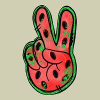Watermelon Peace Sign Heavy Core Tee | Teevron