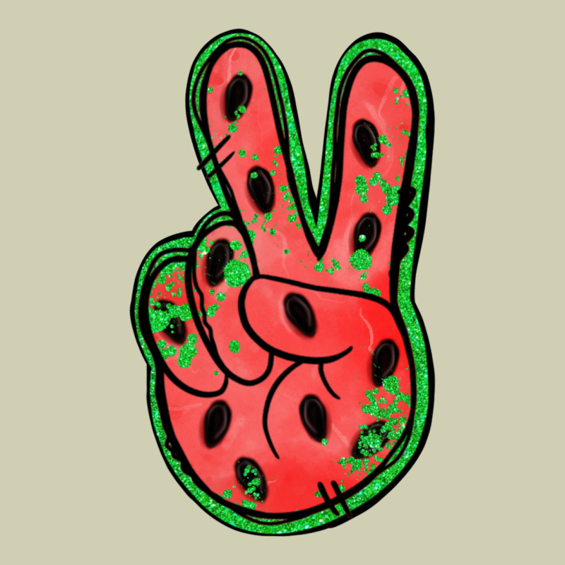 Watermelon Peace Sign Heavy Core Tee by Jasminsmagicworld | Teevron