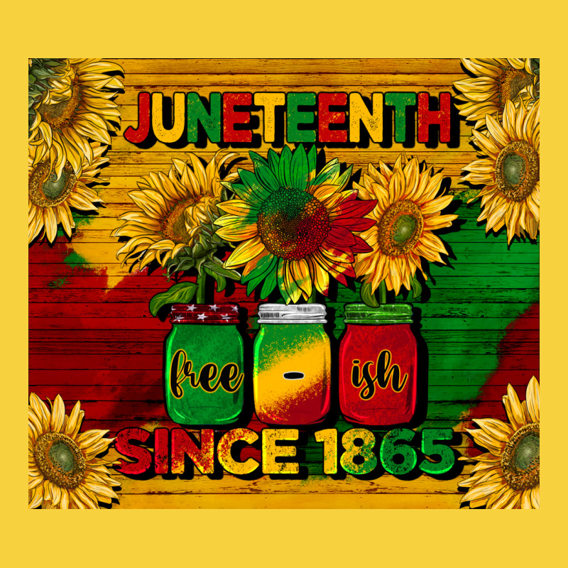 Juneteenth Since 1865 Tumbler Premium Sweatshirt by BarkalooDesign | Teevron