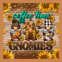 Coffee Time Gnomies Mug Coaster Heavyweight Hoodie | Teevron