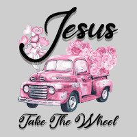 Leopard Floral Pink Car Jesus Take The Wheel Premium Tee | Teevron