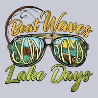 Boat Waves Sun Rays Lake Days Heavyweight Hoodie | Teevron
