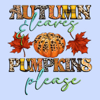 Autumn Leaves And Pumpkins Please Urban Heavy Tee | Teevron