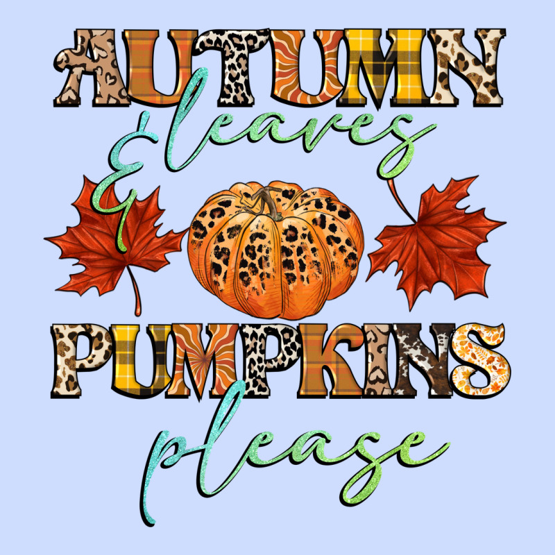 Autumn Leaves And Pumpkins Please Urban Heavy Tee by CowGirlArtShop | Teevron