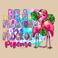 Bea Flamingo In A Flock Of Pigeons Heavyweight Sweatshirt | Teevron