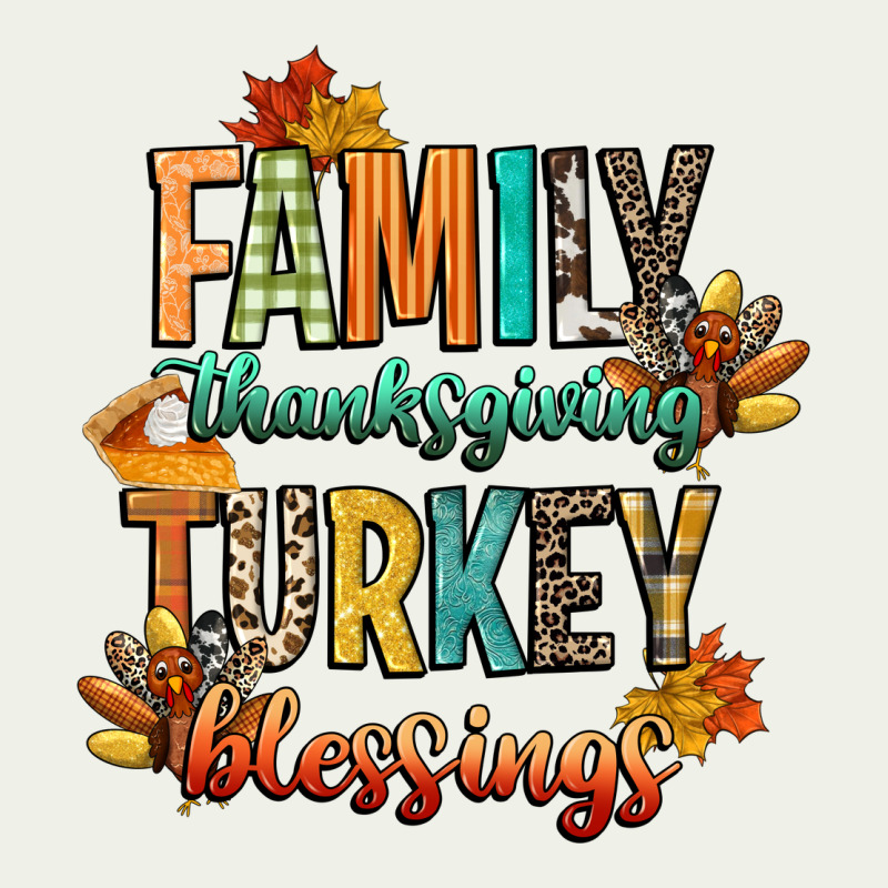 Family Thanksgiving Turkey Blessing Urban Heavy Tee by CowGirlArtShop | Teevron