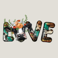 Love With Holstein Cow Heavy Core Tee | Teevron