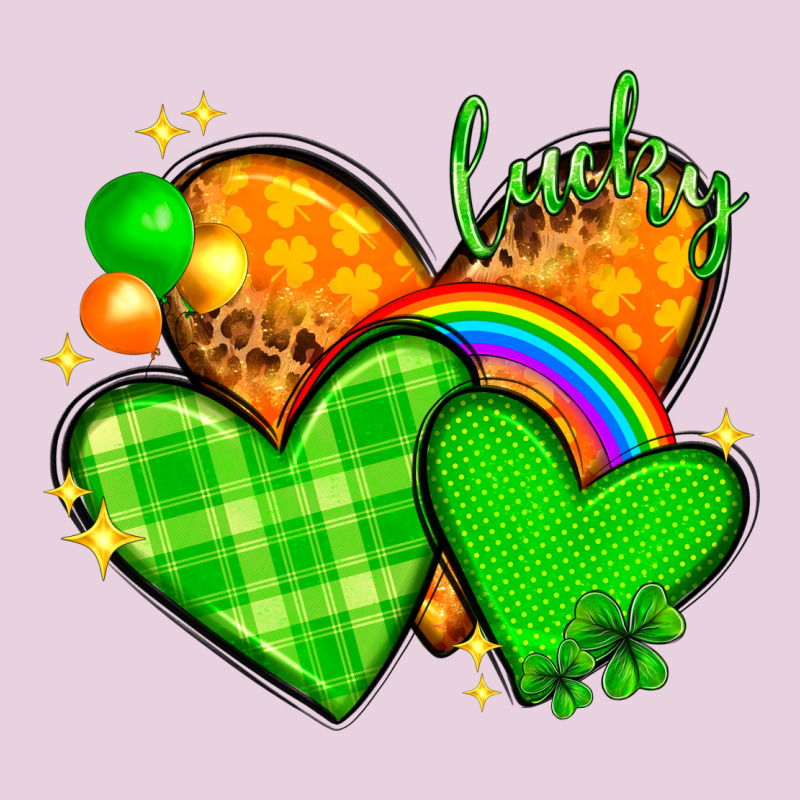 St Patricks Day Hearts Png Ladies Tee by NancyCooperArtShop | Teevron