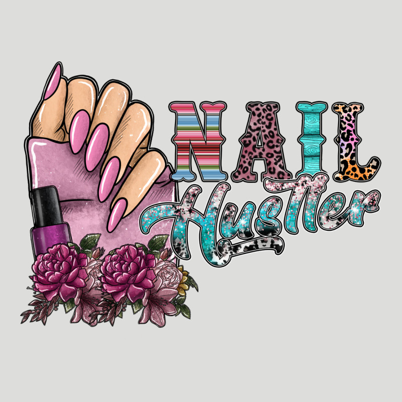 Nail Hustler Zipper Hoodie by SublimationCraftShop | Teevron