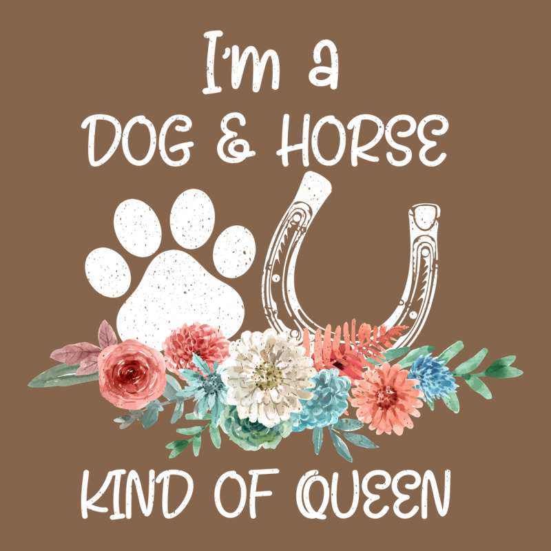 Im A Dog And Horse Kind Of Queen Premium Tee by Bettercallsaul | Teevron