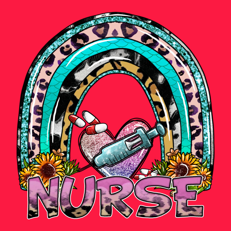 Nurse Rainbow Zipper Hoodie by SublimationCraftShop | Teevron