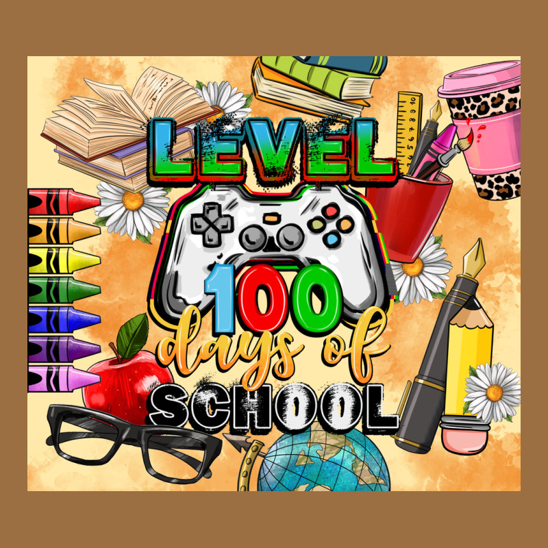 Level 100 Days Of School Vintage Tee by CowGirlArtShop | Teevron