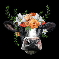 Holstein Cow Head Heavy Core Tee | Teevron